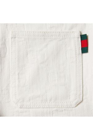 white cotton shorts GUCCI KIDS | 805167XDC569692